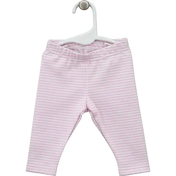 Dívčí kojenecké legíny Momo s pruhy růžové LORITA Velikost: 62