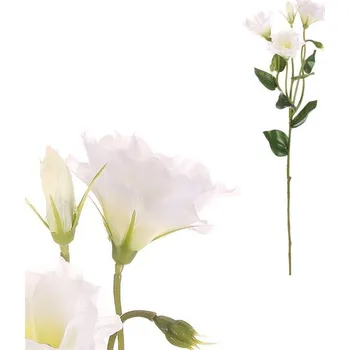 umělá květina Autronic Eustoma UKK376 CRM 60 cm krémová