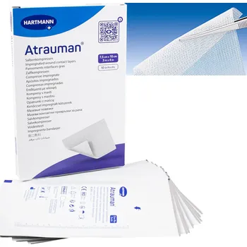 Krytí na ránu HARTMANN - RICO Atrauman® mastný sterilní tyl - 7,5 x 10cm - balení 10ks