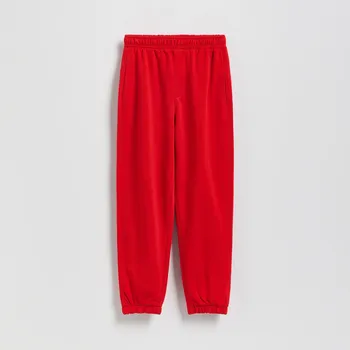 Reserved - Bavlněné jogger kalhoty - červená - 638FM-33X - 638FM-33X-164