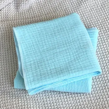 látková plena Woolberry mušelínová plena 70x70 cm Azurová