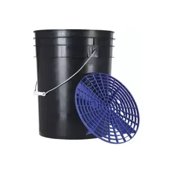 Zavazadlo na motocykl vědro s odkapávací mřížkou, OXFORD (černý/modrý, objem 20 l)