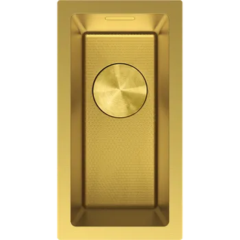 Granitový dřez Mexen Trixo kuchyňský dřez 1-komorový 230 x 440 mm, zlatý HC - 6411221000-55HC Ocelové dřezy