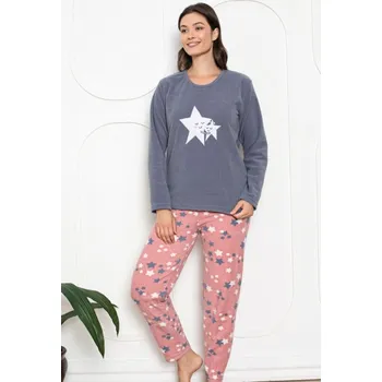 Dámské pyžamo Dámské pyžamo COCOON P08-4503 FLEECE - M