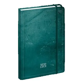 Kalendář Kalendarz książkowy A5 2026 Mat + UV Azure