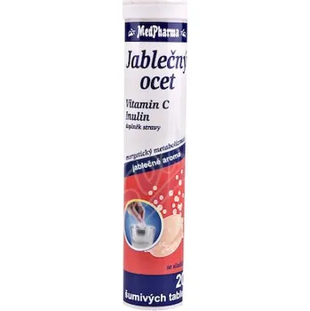 MedPharma Jablečný ocet+vit.C+Inulin tbl.eff.20