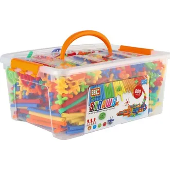 ostatní stavebnice Kreativní stavebnice z brček 800ks, 29cm
