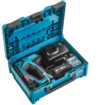 Sponkovačka K031-0364 Novus sponkovačka J-550 - vč. kufříku, baterie a nabíječky, akumulátorová, typ sponek a hřebíků A, H, E