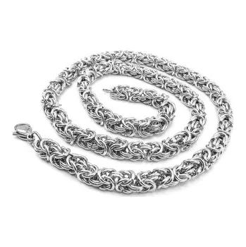 Řetízek Steel Jewelry Řetízek PÁNSKÝ Královský vzor z Chirurgické oceli NH250169