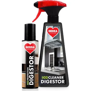 Kompletní péče o digestoř | Čistič + impregnační sprej | 500 ml + 200 ml