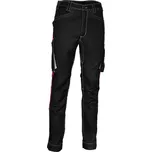 Pracovní kalhoty Cofra BARRERIO Barva: Černá/ Červená, Velikost: 52