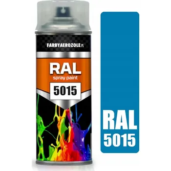 Barva ve spreji AKRYLOVÝ LAK VE SPREJI RAL 5015 MODRÝ