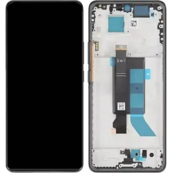 LCD display + dotyková deska + přední kryt pro Xiaomi Redmi Note 14S, blue (Service Pack)