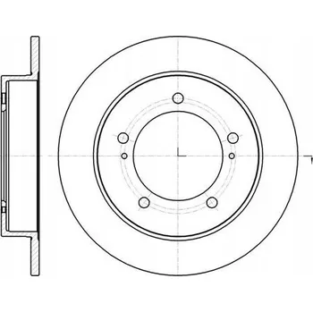 Brzdový kotouč Remsa 61490.00 Brzdový kotouč