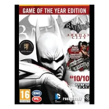 Počítačová hra ESD GAMES ESD Batman Arkham City Game of the Year Edition ESD-1019