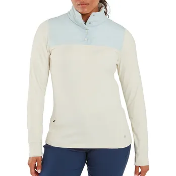 Dámská mikina FootJoy W mikina Thermoseries Hybrid - béžová: Dámské L