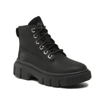 Pánská zimní obuv Turistická obuv Timberland Greyfield Leather Boot TB0A5RNG0011 Černá 37_5