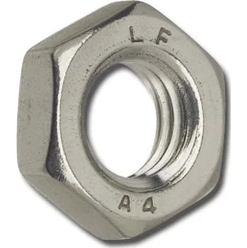 Matice Matice šestihranná nízká ISO 4035 M5 nerez A4 DIN 439-2 (1000 ks)