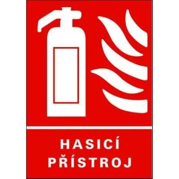 Tabulka - Hasící přístroje
