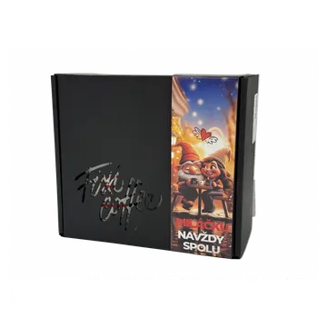 Káva Fixi Coffee Miláčku – navždy spolu – dárková sada zrnková / papírová tuba / 2x250 g