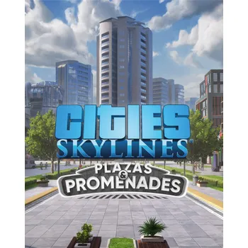 Počítačová hra ESD GAMES ESD Cities Skylines Plazas & Promenades ESD-9273