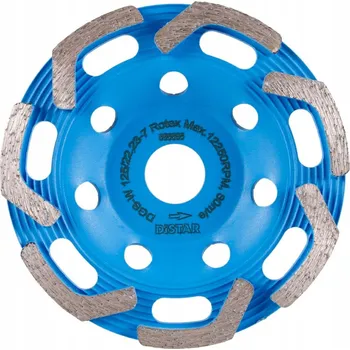 Řezný kotouč DIAMANTOVÝ HRNKOVÝ KOTOUČ NA BROUŠENÍ BETONU DISTAR ROTEX 180mm