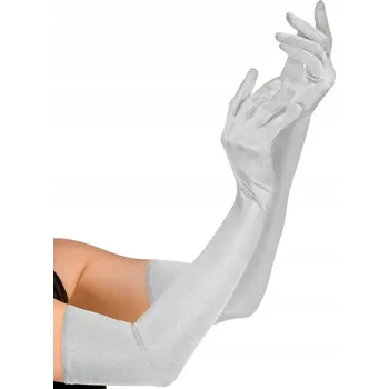 Rukavice Widmann Stříbrné rukavice s pěti prsty – styl 20., 30. a 40. let