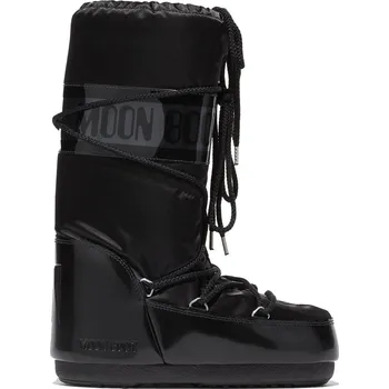 Dívčí sněhule Dětské sněhule Moon Boot ICON GLANCE-JR-N001 BLACK