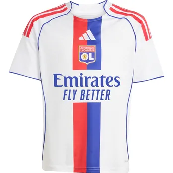 Míčový sport ADIDAS Domácí dres Olympique Lyonnais 25/26 Kids BÍLÁ