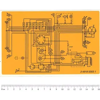 samolepka Samolepka Elektrické schéma | 4918-5303 | AGROAD