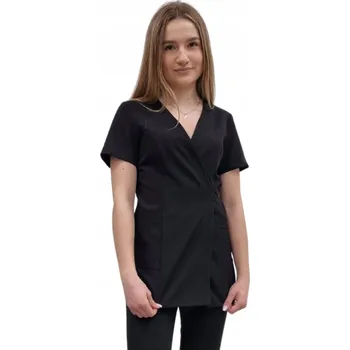 Dámské sako Zavinovací sako, tunika černá basic premium vel. XXL