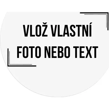 Samolepící dekorace Samolepka - kruh s vlastním potiskem