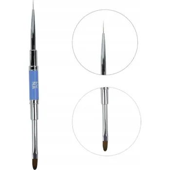 Kosmetický štětec Štětec LUNAMOON oboustranný na gel + zdobení