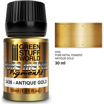 Green Stuff World ANTIQUE GOLD - Pure Metal Pigments (Green Stuff World)