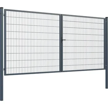 UMAKOV Brána 2Kř. SQUARE ZnPVC RAL 7016 1800x4000mm