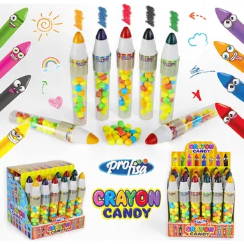 Bonbon Bonbóny Pastelky Colors Pencil Candy 30 kusů x 8 g 240 g