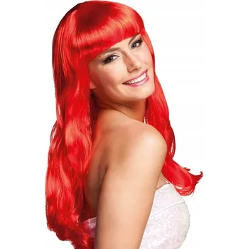 Karnevalová paruka Boland paruka dlouhé vlasy s ofinou