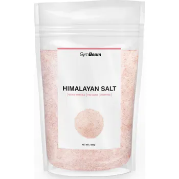 Fitness strava Růžová Himalájská sůl 500g - jemná - GymBeam Balení (g): 20 x 500 g