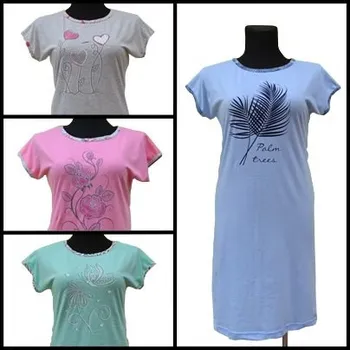 Dámská noční košile KOŠILE KIMONO NOČNÍ BAVLNA 4XL SUTEX