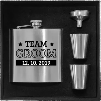 Placatka Placatka v krabičce Team Groom