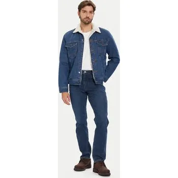Wrangler Jeansová bunda Sherpa Classic 112371440 Modrá Regular Fit L