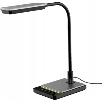 Lampička Stolní lampička Kaja IKA černá, šedá, příkon do 8 W