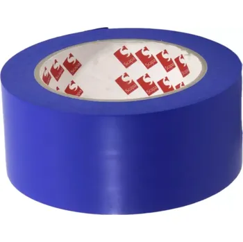 Výstražná páska Modrá vyznačovací páska Super - délka 33 m, šířka 5 cm