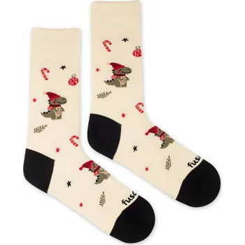 Dámské oblečení Ponožky Dinosaurus vánoční M (39-42)