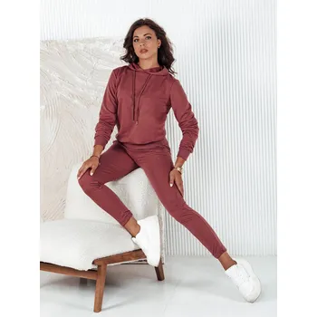 Dámská tepláková souprava MIGEL Dstreet AY1082 Barva: Bordó, Velikost: S