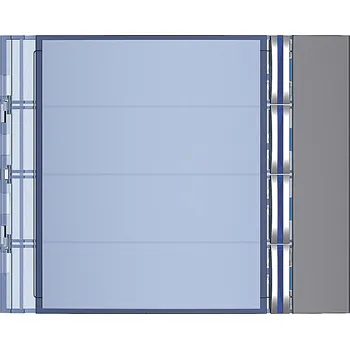 Elektrická zásuvka Kryt BTICINO 352043 ocel 352043