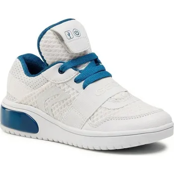 Chlapecké tenisky Dětské boty Geox Jr Sneaker White/Petrol 32