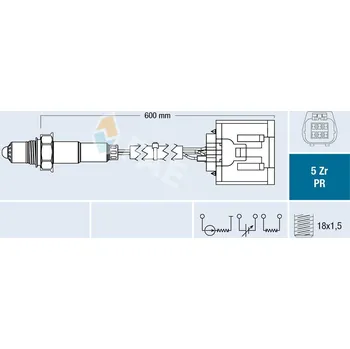 Lambda sonda Lambda sonda FAE 75089