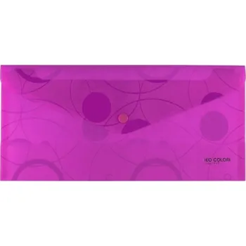 KARTON P+P spisovka s drukem DL NEO COLORI růžová