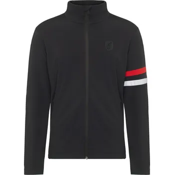 Cyklistické kalhoty Pánská mikina Slim Fit Toni Sailer Damian Men Mid Layer Black 100